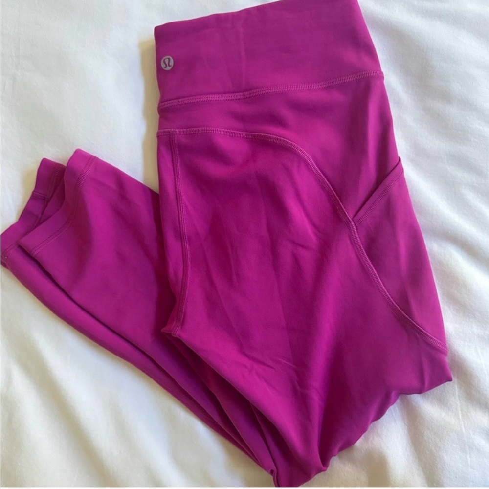 lululemon athletica Magenta/Purple Leggings